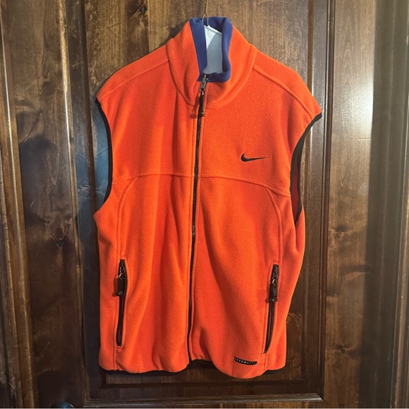 Nike Other - Nike ACG Vibrant Orange Fleece Jacket